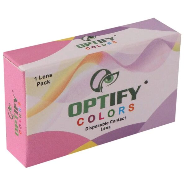 OPTIFY GREY MONTHLY COLOR CONTACT LENSES