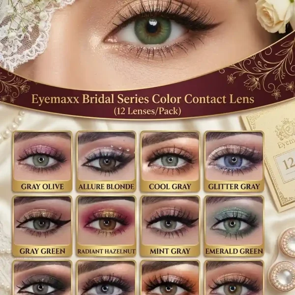 Eyemaxx Bridal Series Color Contact Lens (12 Lenses/Pack)