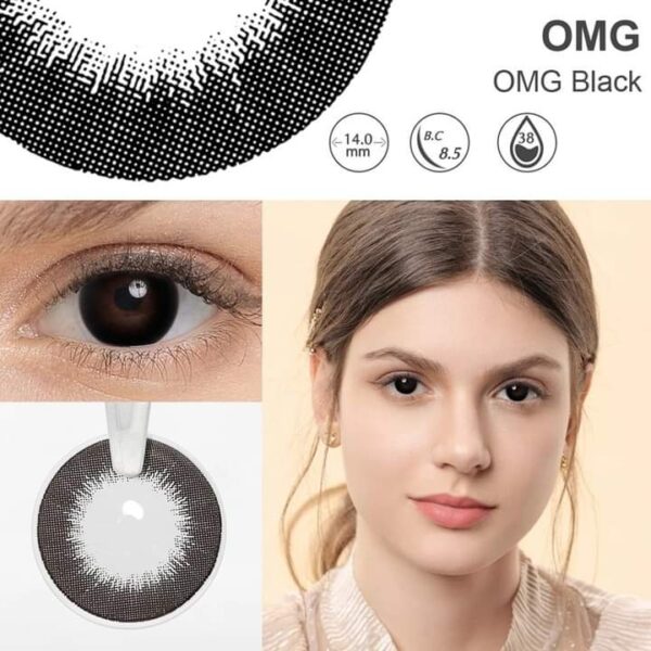OMG Black zero power lens