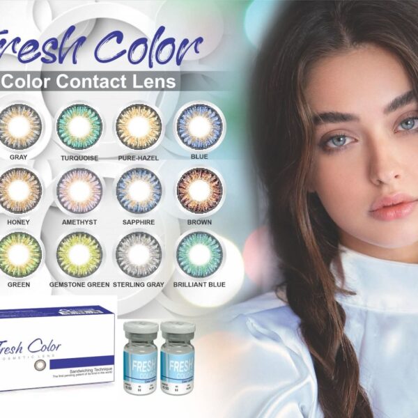 ZERO POWER YEARLY COLOR CONTACT LENS