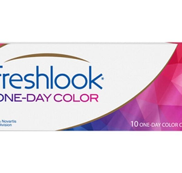 Freshlook Circle Color Allure Gray – Daily Disposable Color Contact Lenses One-Day CC Lenses From Alcon (10 Lens/Box)