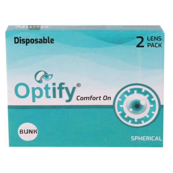 Optify Monthly sph Contact lenses(Pack of 2)