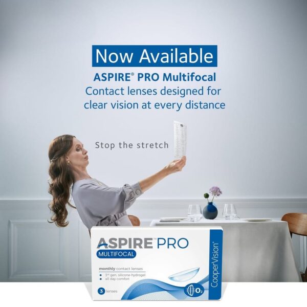 Cooper vision aspire pro multifocal (3 lens/box)